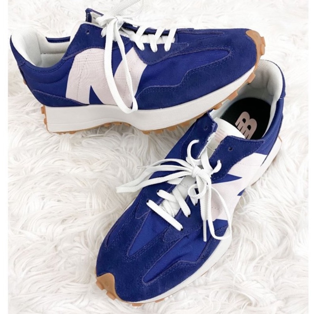 New Balance 327 Higher Learning Low Top Sneakers Night Tide Anthropologie 9.5